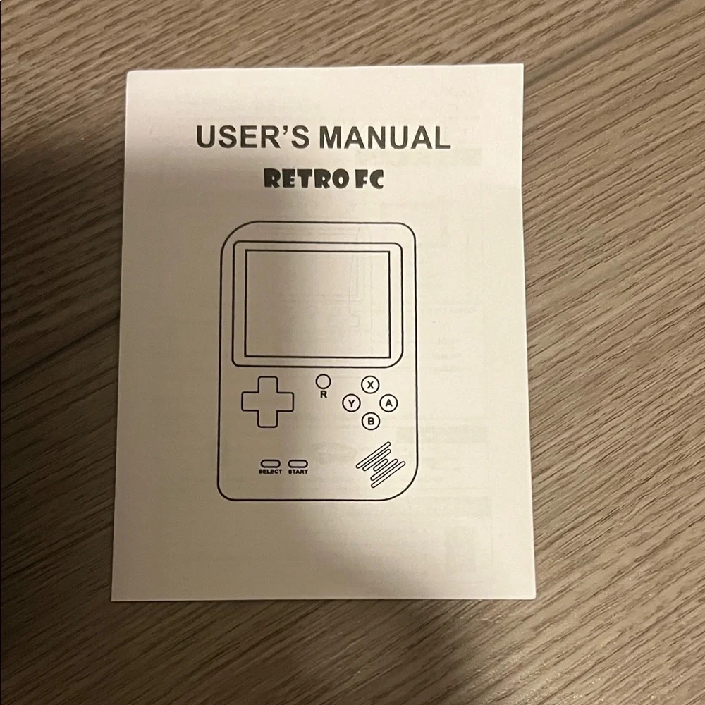 Handheld Game Console - Red
